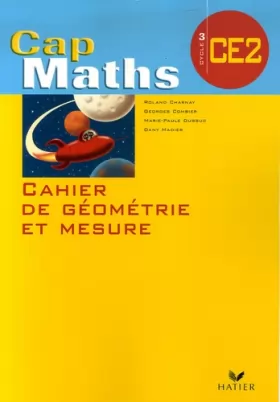 Couverture du produit · Cahier de géométrie et mesure CE2 Cap Maths