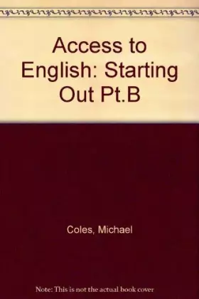 Couverture du produit · Starting Out (Pt.B)