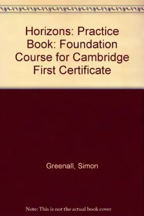 Couverture du produit · Horizons Practice Book
