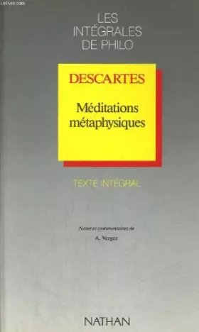 Couverture du produit · Méditations métaphysiques