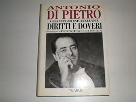 Couverture du produit · Costituzione italiana diritti e doveri.