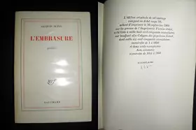 Couverture du produit · L'embrasure