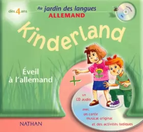 Couverture du produit · Kinderland : Eveil à l'allemand (1 livre + 1 CD audio)