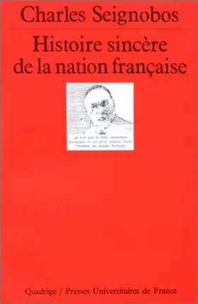 Couverture du produit · Histoire sincère de la nation française