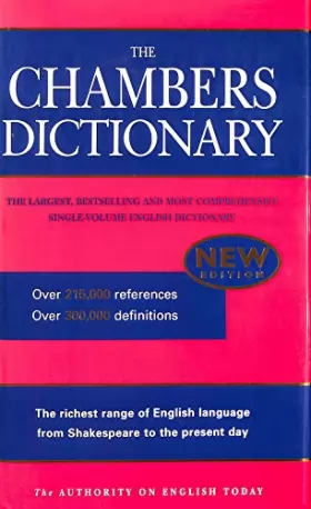 Couverture du produit · The Chambers Dictionary