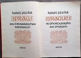 Couverture du produit · Karel Plicka. Praha ve fotografii. @ - Prague en images. Prague in photographs. Zdenek Wirth ePraha architektonickáe