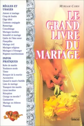 Couverture du produit · Le grand livre du mariage