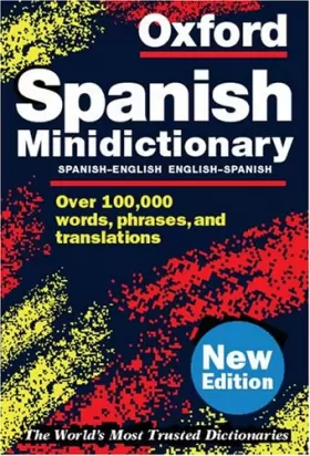Couverture du produit · Oxford Spanish Minidictionary: Spanish English, English Spanish