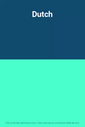 Couverture du produit · Dutch