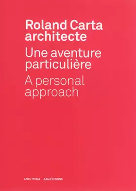 Couverture du produit · ROLAND CARTA ARCHITECTE