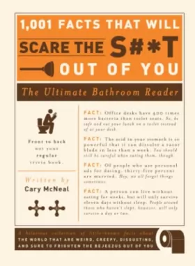 Couverture du produit · 1,001 Facts that Will Scare the S*t Out of You: The Ultimate Bathroom Reader