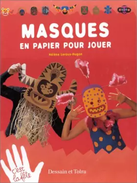 Couverture du produit · Masques en papier pour jouer