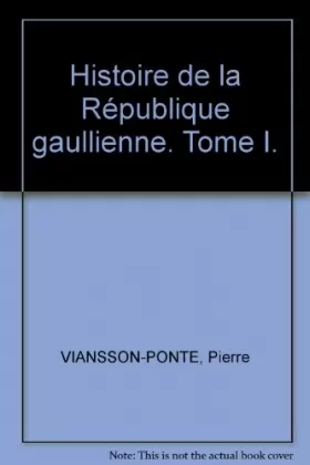 Couverture du produit · Histoire de la République Gaullienne. Tome II : Le temps des orphelins (Août 1962 - Avril 1969).