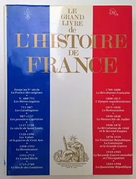 Couverture du produit · Le grand livre de l'histoire de France