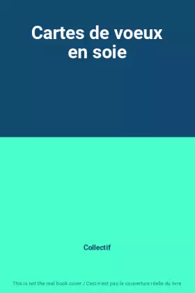 Couverture du produit · Cartes de voeux en soie