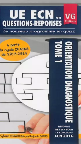 Couverture du produit · Orientation diagnostique : Tome 1