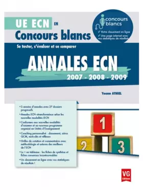 Couverture du produit · Annales ECN 2007 - 2008 - 2009