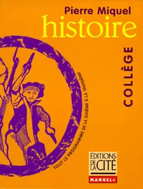 Couverture du produit · HISTOIRE COLLEGE    (Ancienne Edition)
