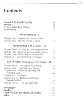 Couverture du produit · Contemporary Quilting Techniques: A Modular Approach