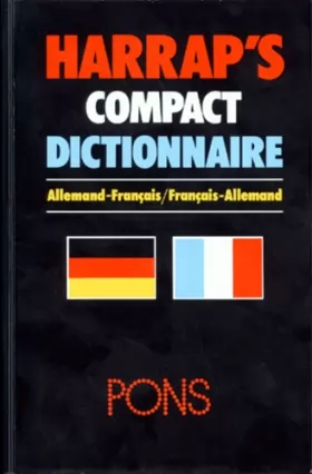 Couverture du produit · Harrap's compact dictionnaire : Allemand-français, [français-allemand], Pons