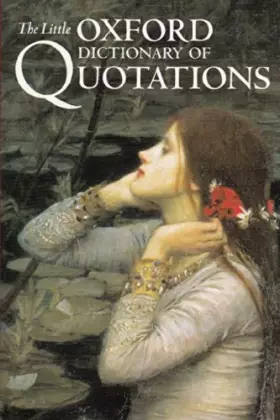 Couverture du produit · The Oxford Dictionary Of Quotations