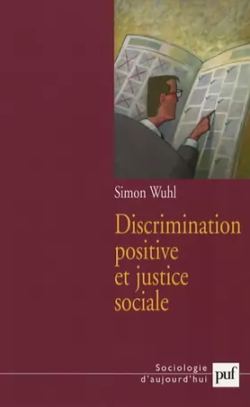 Couverture du produit · Discrimination positive et justice sociale