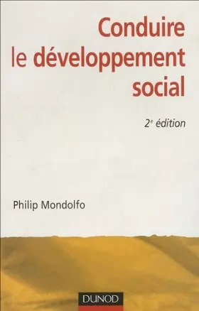 Couverture du produit · Conduire le développement social - 2ème édition