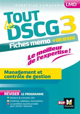 Couverture du produit · Tout le DSCG 3 - Management et contrôle de gestion