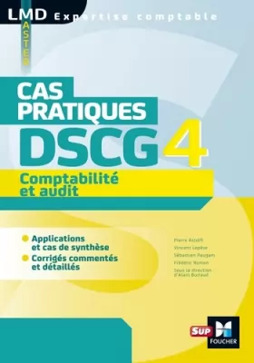 Couverture du produit · DSCG 4 Comptabilité et audit Cas pratiques