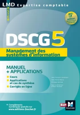 Couverture du produit · DSCG 5 - Management des systèmes d'information Manuel et applications 5e édition