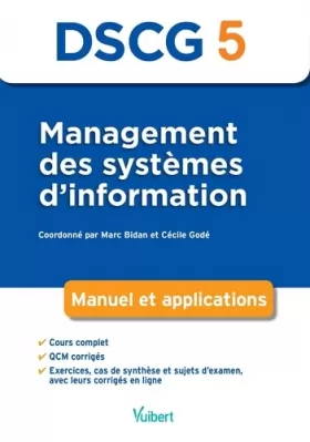 Couverture du produit · DSCG 5 Management des systèmes d'information: Manuel et applications