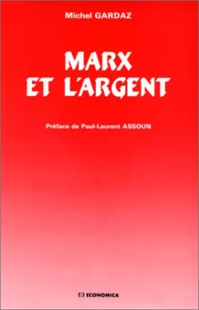 Couverture du produit · Marx et l'argent
