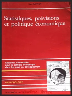 Couverture du produit · Statistiques, prévisions et politique economique