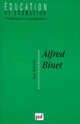 Couverture du produit · Alfred Binet