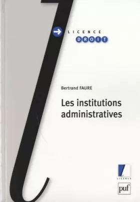 Couverture du produit · Les institutions administratives