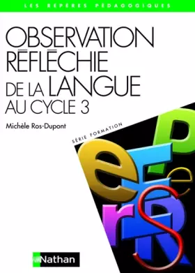 Couverture du produit · OBSERVAT REFLECHIE LANGUE CYC3