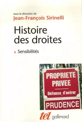 Couverture du produit · Histoire des droites en France (Tome 3-Sensibilités)