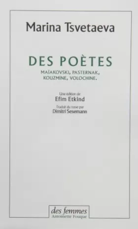 Couverture du produit · Des poètes. Maïakovski, Pasternak, Kouzmine, Volochine