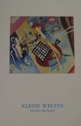 Couverture du produit · Kleine Welten : Exposition, Musée des beaux-arts de Nantes, juin 1988 (Lectura)