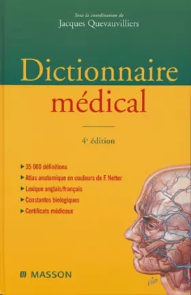Couverture du produit · Dictionnaire médical