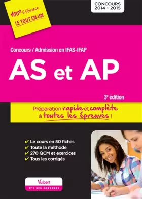 Couverture du produit · Concours AS et AP (Aide-soignant et Auxiliaire de puériculture) - Préparation rapide et complète à toutes les épreuves - Concou