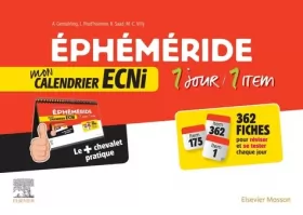 Couverture du produit · Ephéméride : mon calendrier ECNi. 1 jour / 1 item