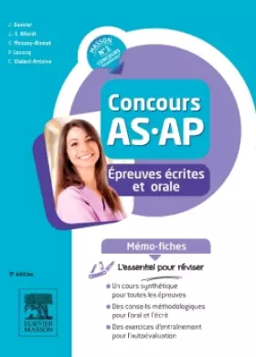 Couverture du produit · Concours AS/AP - Épreuves écrites et orale - Mémo-fiches: L'essentiel pour réviser