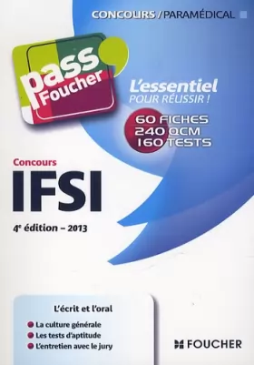 Couverture du produit · Concours IFSI 4e édition - 2013