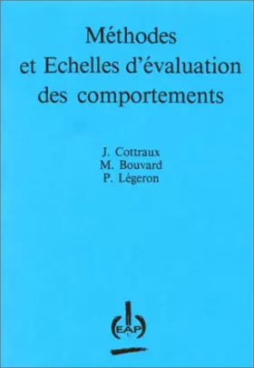 Couverture du produit · Méthodes et échelles d'évaluation des comportements