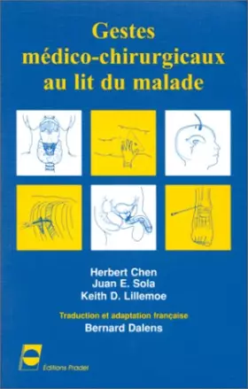 Couverture du produit · Gestes médico-chirurgicaux au lit du malade