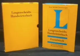 Couverture du produit · Langenscheidts Handworterbuch Franzosisch: Franzosisch-Deutsch Deutsch-Franzosisch
