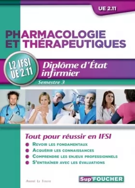 Couverture du produit · Pharmacologie et thérapeutiques L2 IFSI UE 2.11 Semestre 3