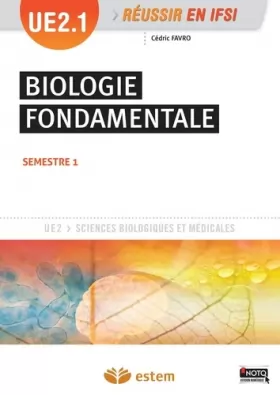 Couverture du produit · UE 2.1 - Biologie fondamentale: Semestre 1 (1re année)