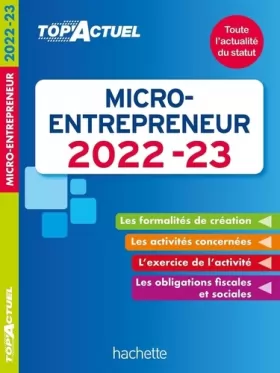 Couverture du produit · Top actuel Micro-entrepreneur 2022-2023
